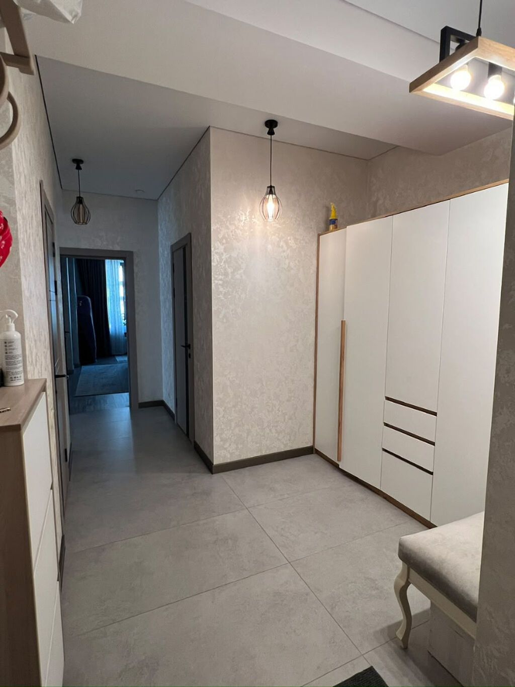 2 комнаты, 79 м², Асанбай мкр Элитка, 2 этаж, Дизайнерский ремонт: фото 7