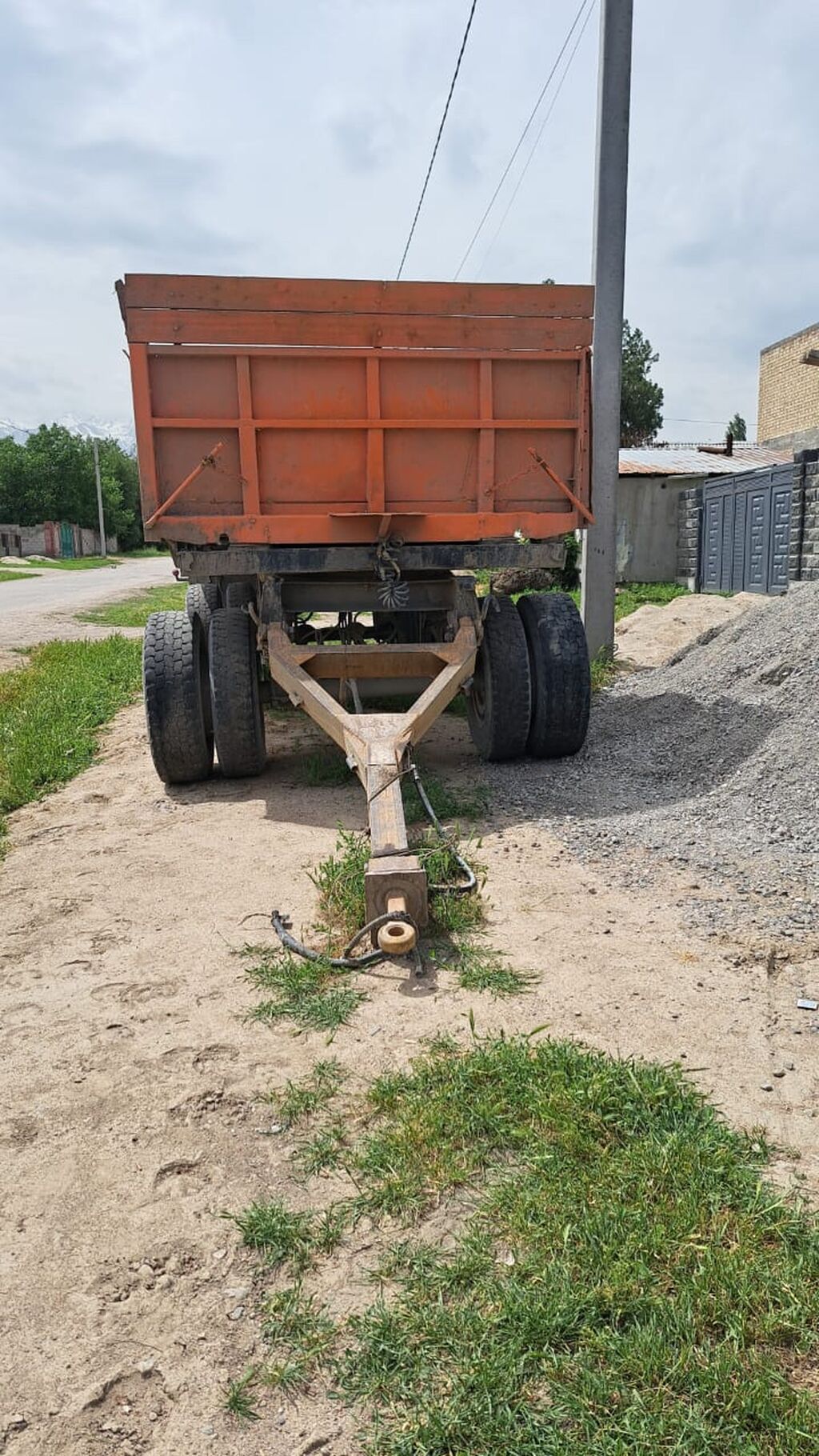 Продаю прицеп самосвал. 5 колес безкамерные. Дышло евро. Разрешение на: фото 3