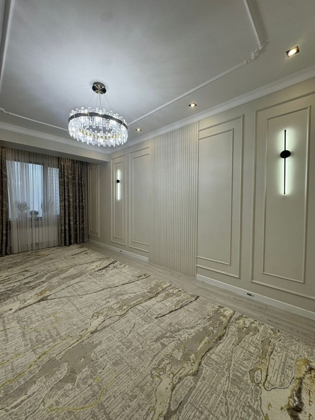 2 комнаты, 75 м², Джал мкр (в т.ч. Верхний, Нижний, Средний) Элитка, 14 этаж, Дизайнерский ремонт: фото 2