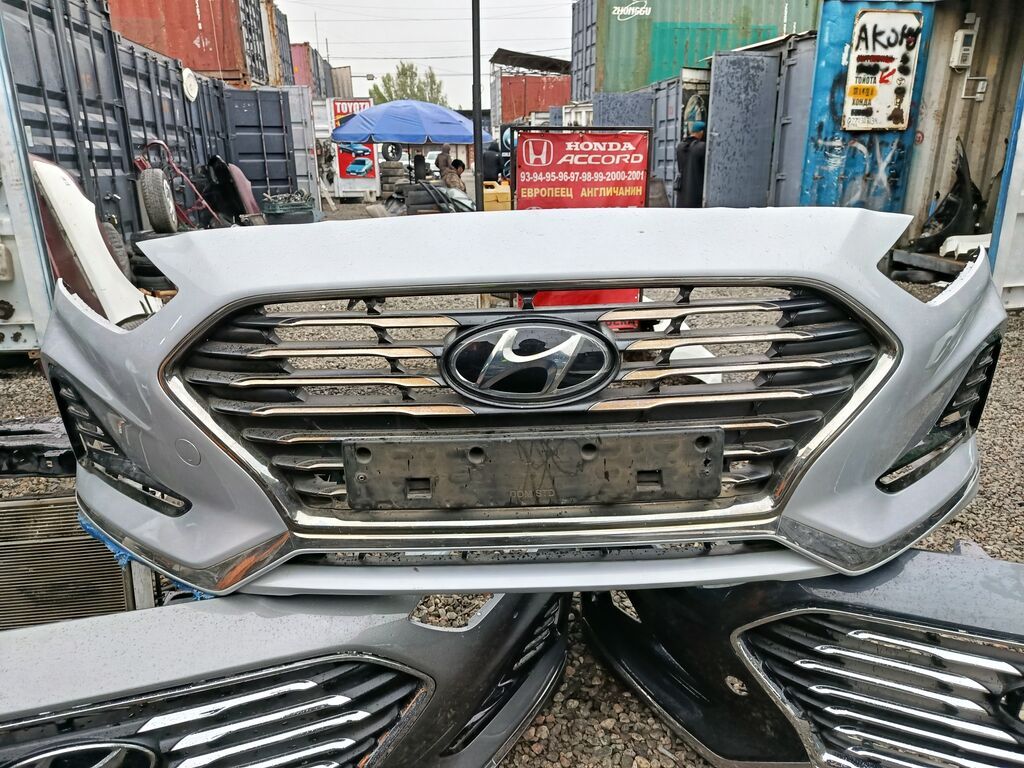 Передний бампер в сборе для Hyundai Соната ДН8 Sonata Дн 8(седан): фото 8