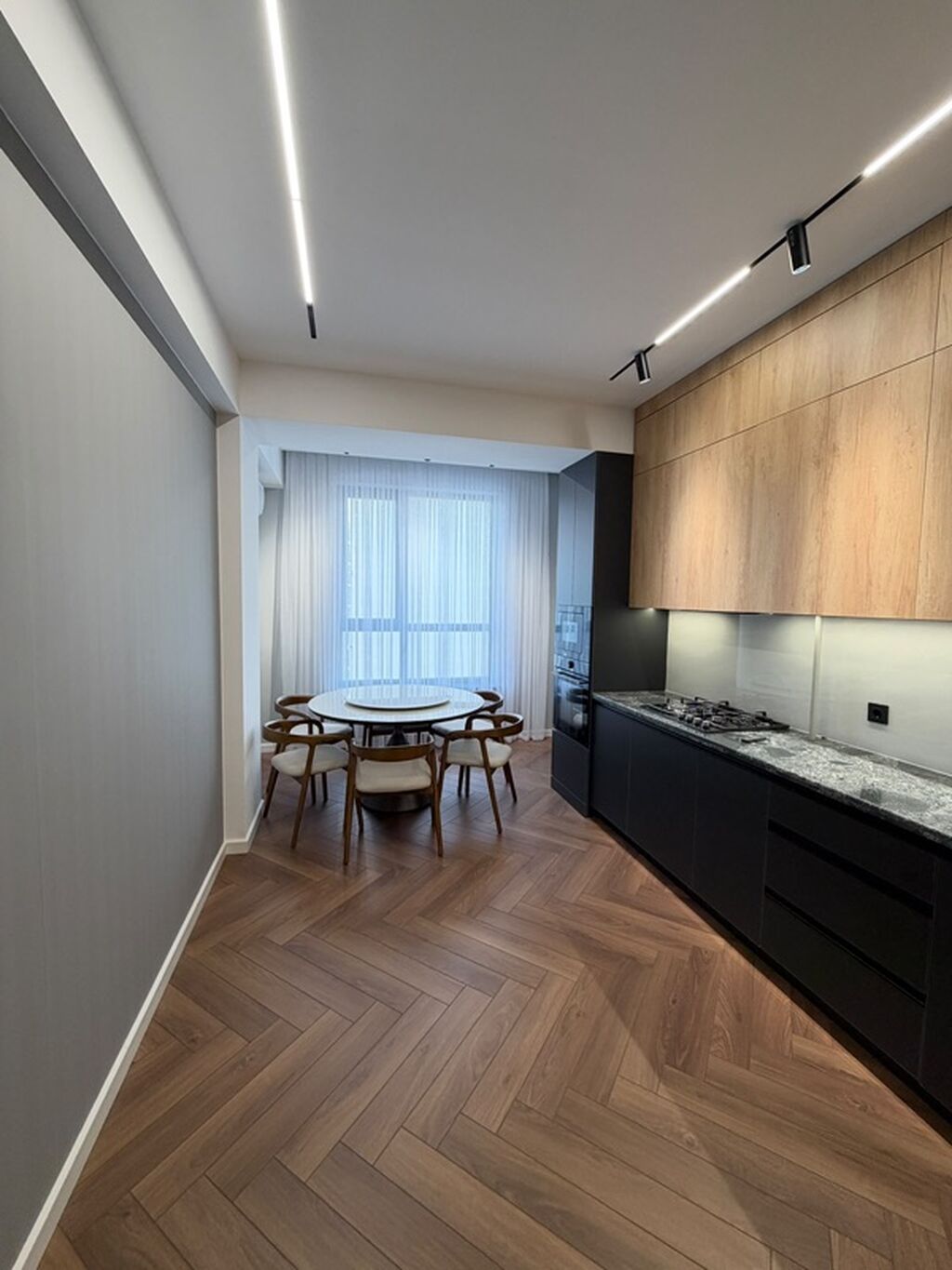 3 комнаты, 104 м², Асанбай мкр Элитка, 13 этаж, Дизайнерский ремонт: фото 6