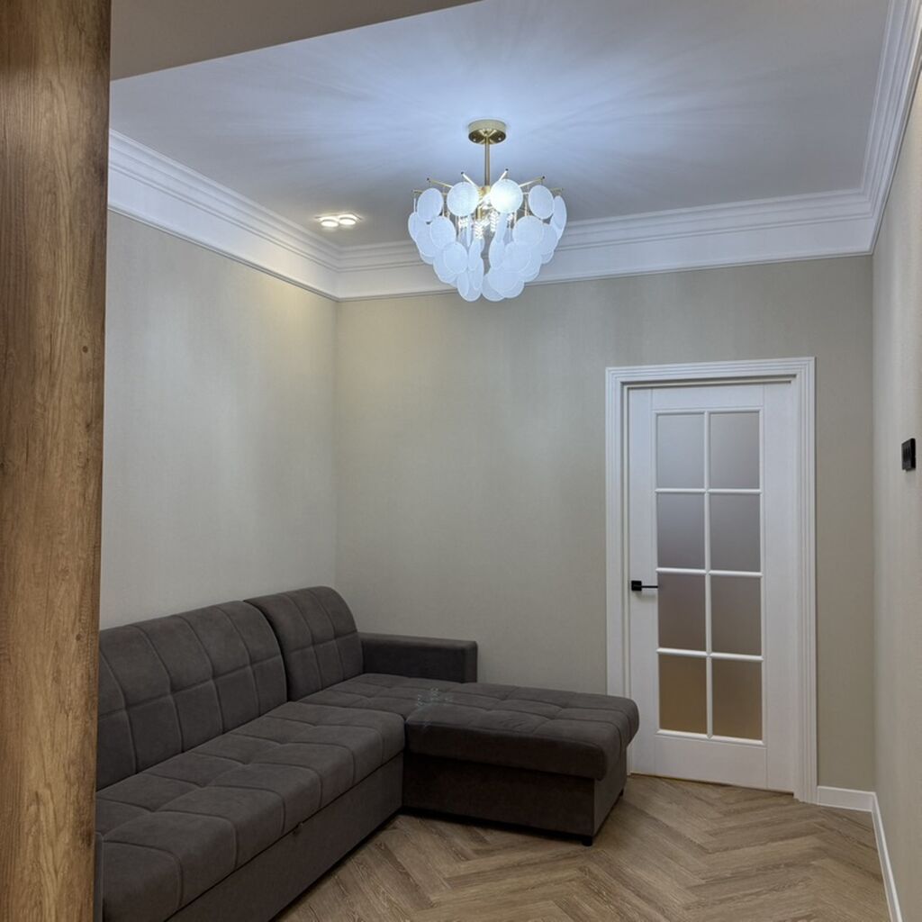 2 комнаты, 58 м², Асанбай мкр Элитка, 2 этаж, Дизайнерский ремонт: фото 6