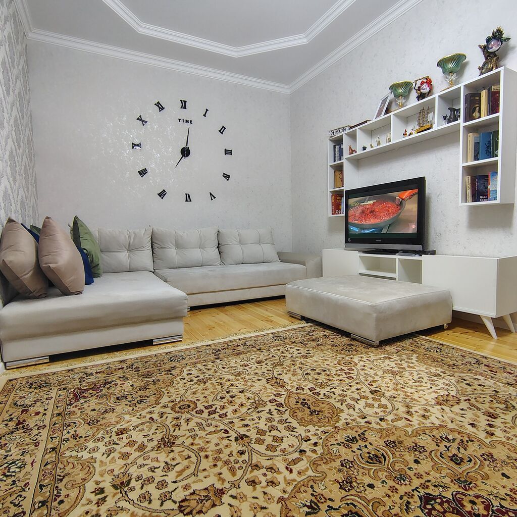 3 otaqlı, 63 kv. m, Kredit yoxdur, Yeni təmirli