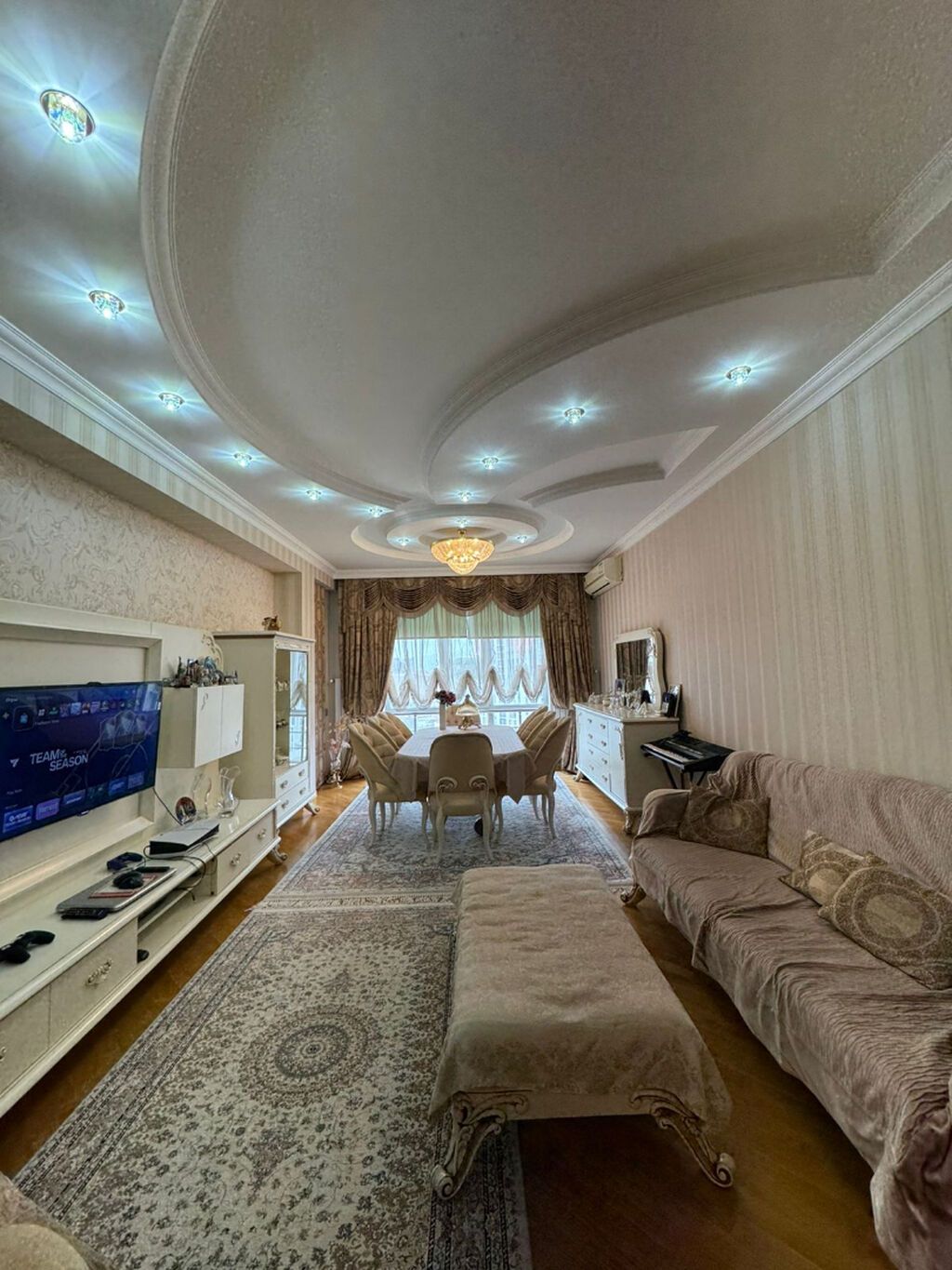 3 otaqlı, Yeni tikili, 138 kv. m