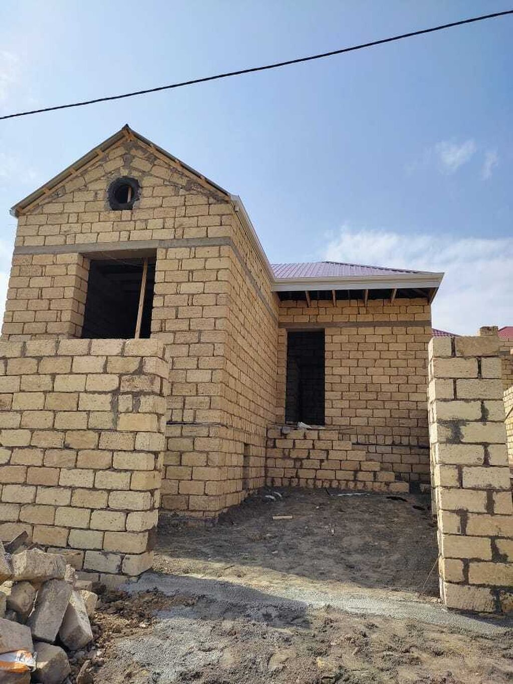 Masazır 2 otaqlı, 42 kv. m, Kredit var, Təmirsiz