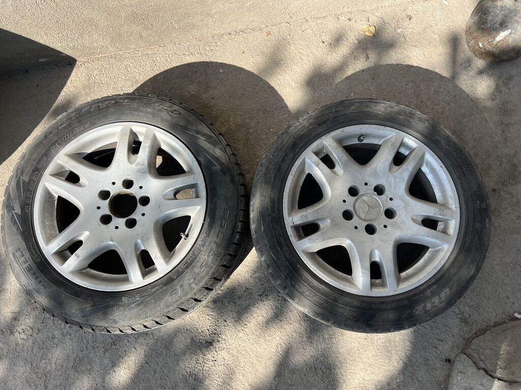 Колеса в сборе 205 / 55 / R 16, Зима, Б/у, Комплект, Легковые, Литые, отверстий - 5: фото 2
