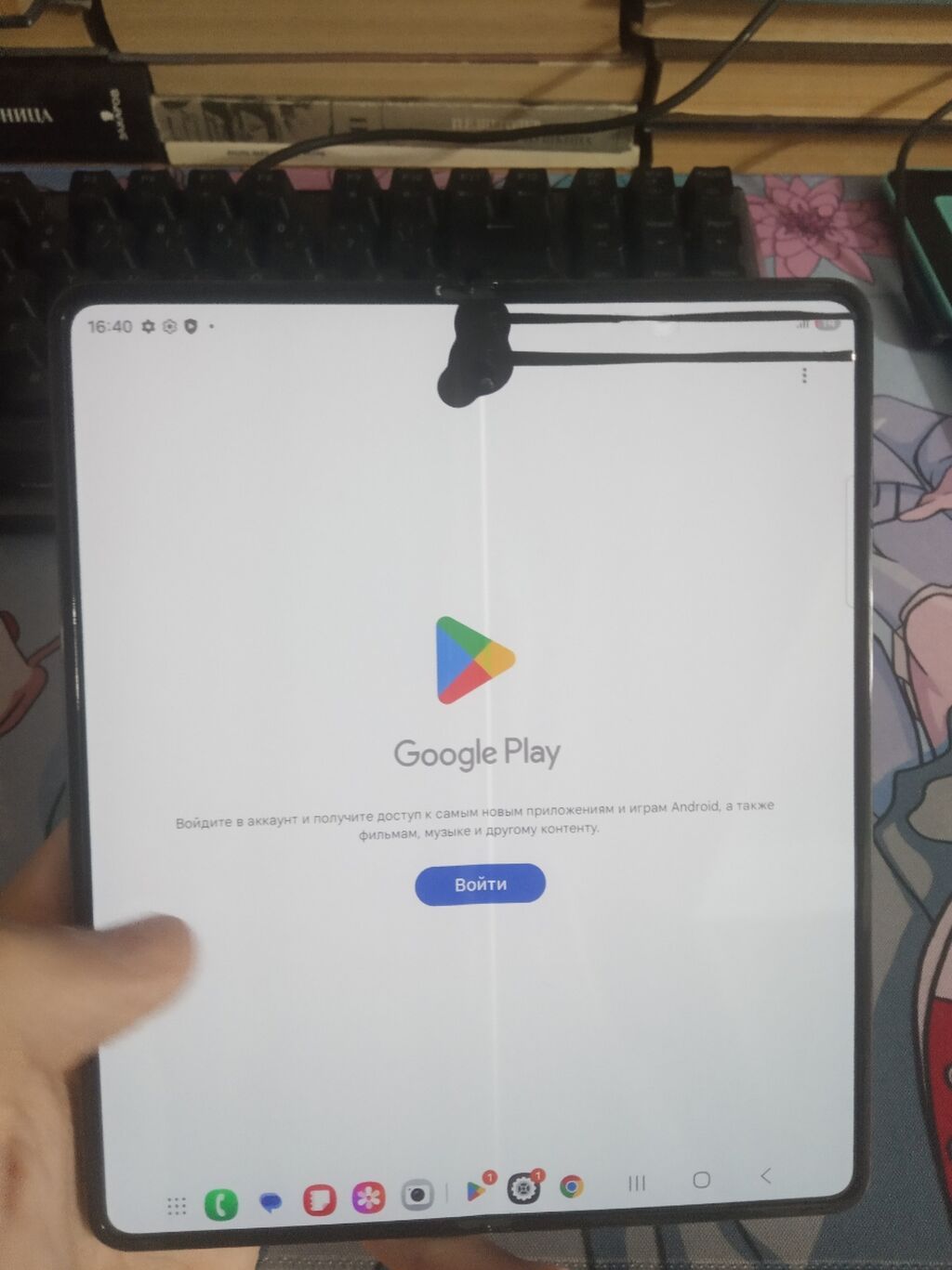 Samsung Galaxy Z Fold 4, Б/у, 512 ГБ, цвет - Черный, 2 SIM, eSIM: фото 2