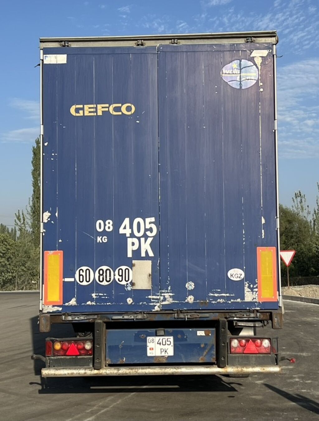 Шторный полуприцеп Transports Coué - Тип: тентованный (шторный): фото 5