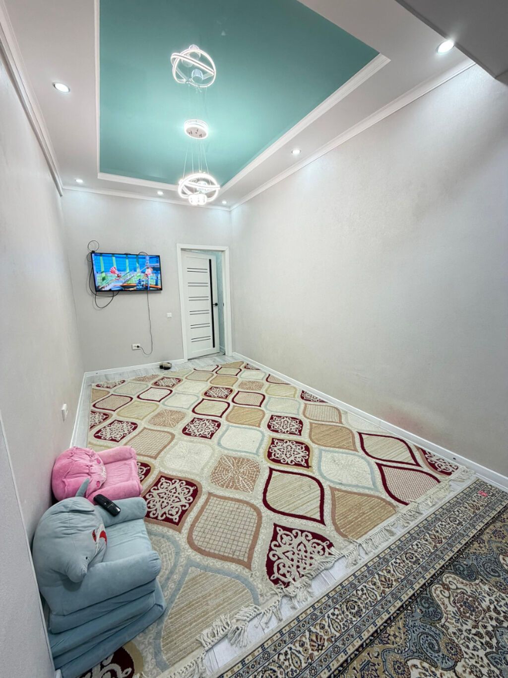 3 комнаты, 84 м², Кок-Жар мкр Элитка, 8 этаж, Дизайнерский ремонт: фото 2