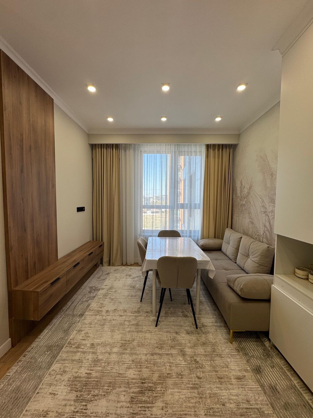 1 комната, 41 м², Асанбай мкр Элитка, 6 этаж, Дизайнерский ремонт: фото 6