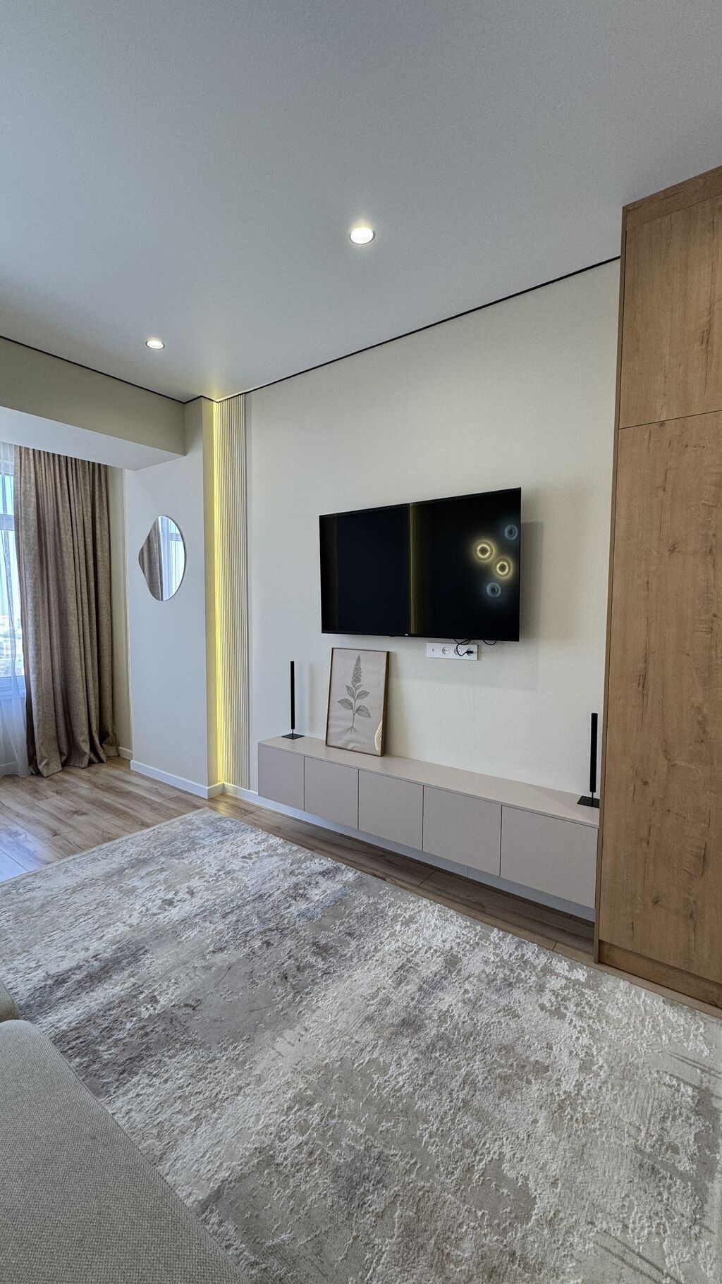 3 комнаты, 88 м², Тунгуч мкр Элитка, 10 этаж, Дизайнерский ремонт: фото 4