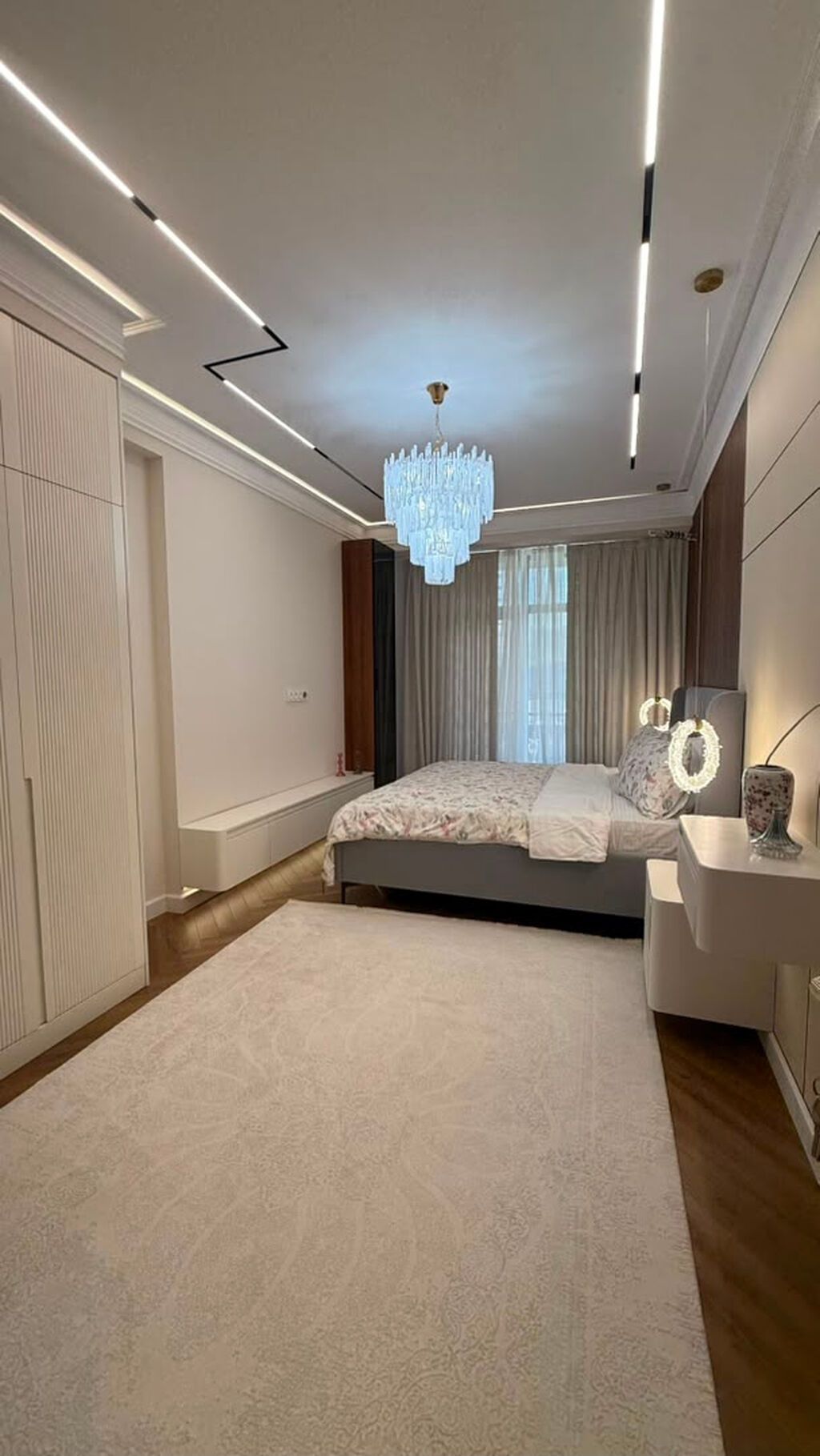 3 комнаты, 116 м², Асанбай мкр 6 этаж, Дизайнерский ремонт: фото 8