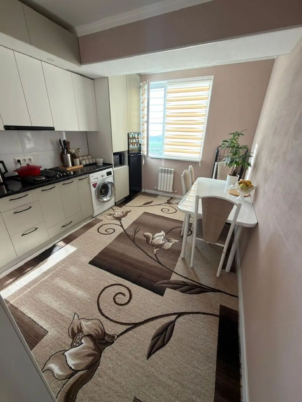 1 комната, 46 м², Кок-Жар ж/м Элитка, 9 этаж, Евроремонт: фото 3