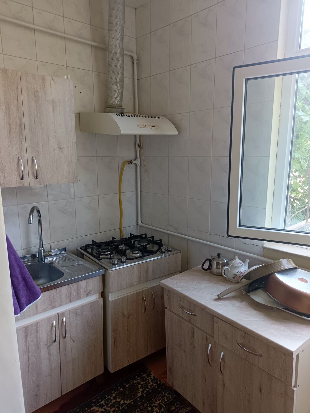 Watsap 00905526109033 2 otaqlı mənzil. Ev leningrad proyekt. Soyuducu