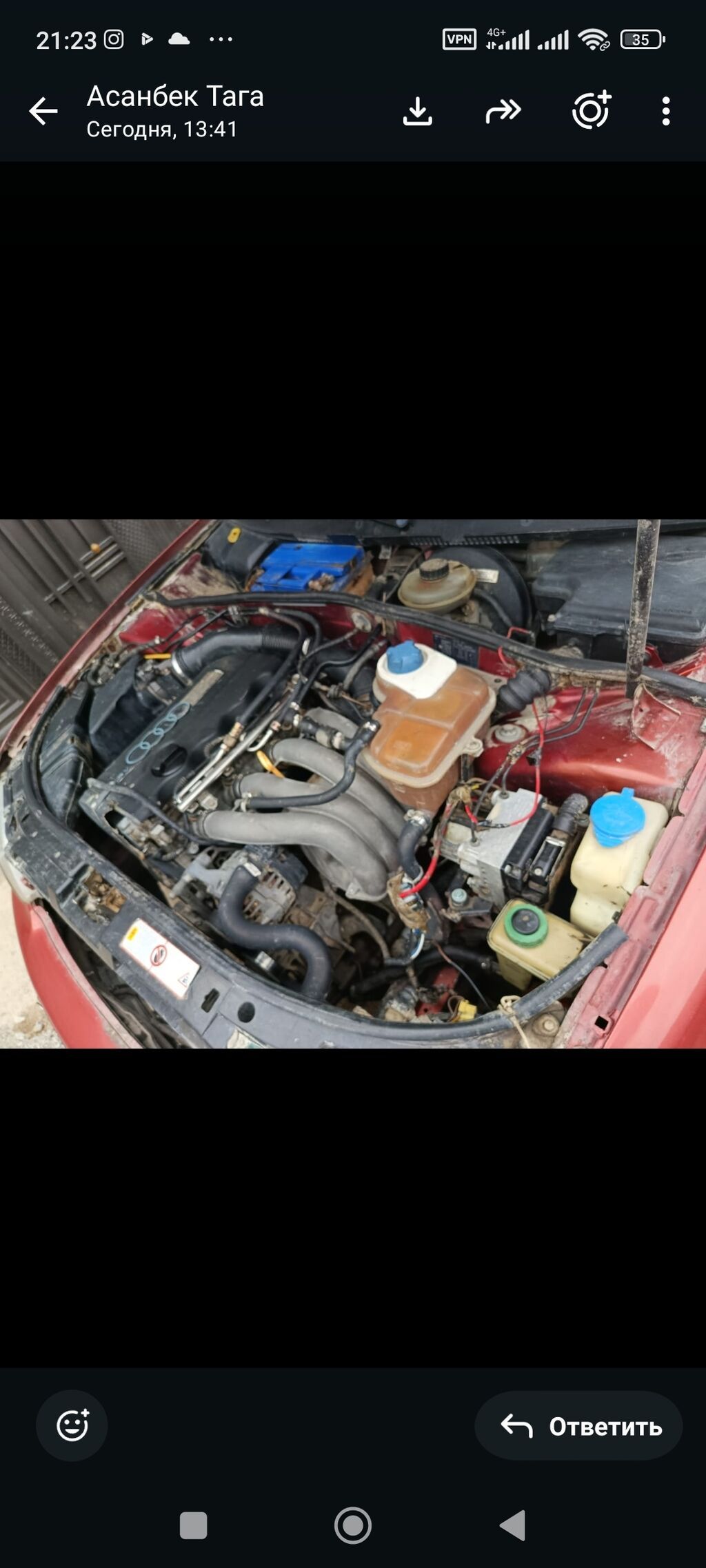 Audi A4: 1995 г., 1.8 л, Механика, Бензин, Седан: фото 4
