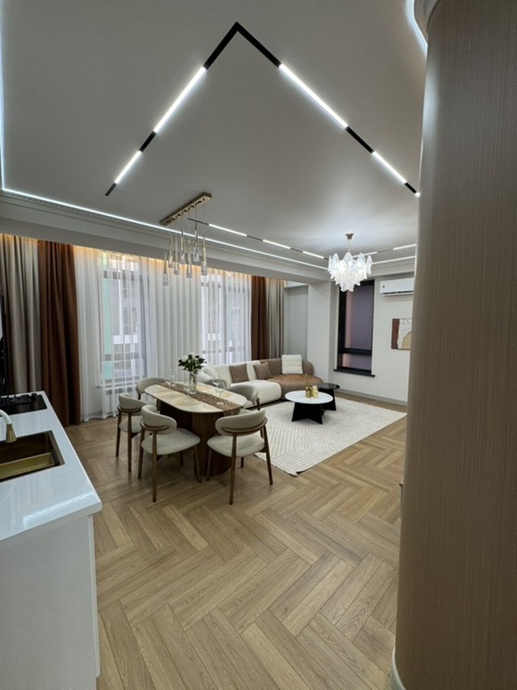 Сдам 3-комнатную квартиру в мкр. Асанбай, 80 м²: фото 5
