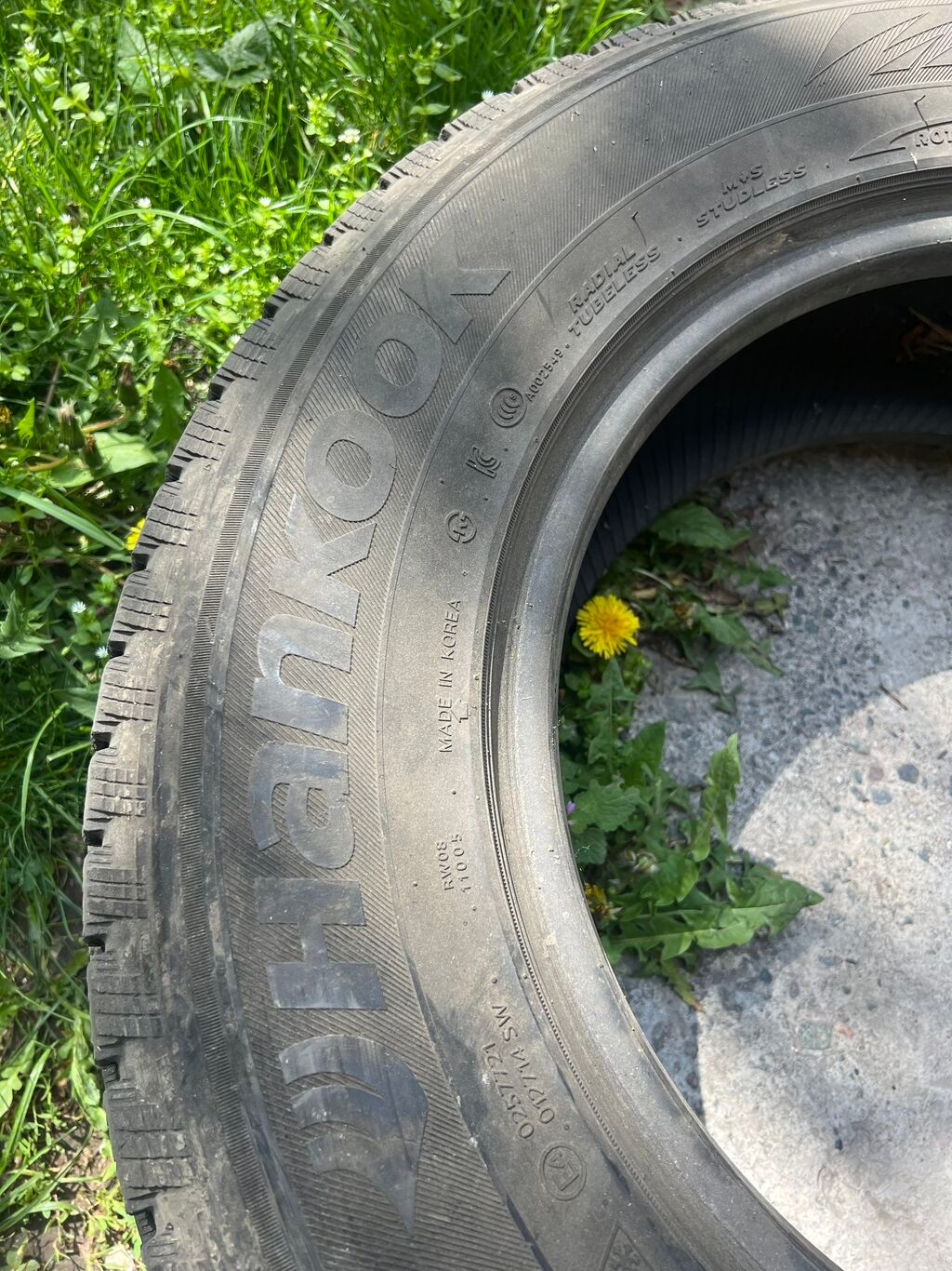 Шины 255 / 70 / R 16, Всесезонная, Б/у, 1 шт, Легковые, Корея, Hankook: фото 3
