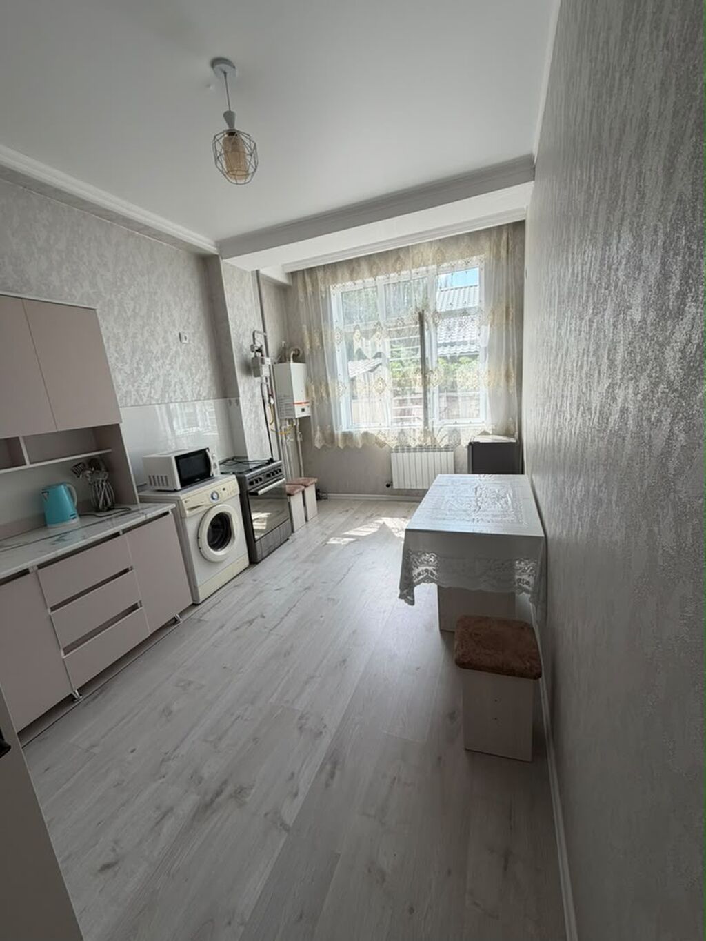 1 комната, 38 м², Аламедин-1 мкр Элитка, 1 этаж, Евроремонт: фото 2