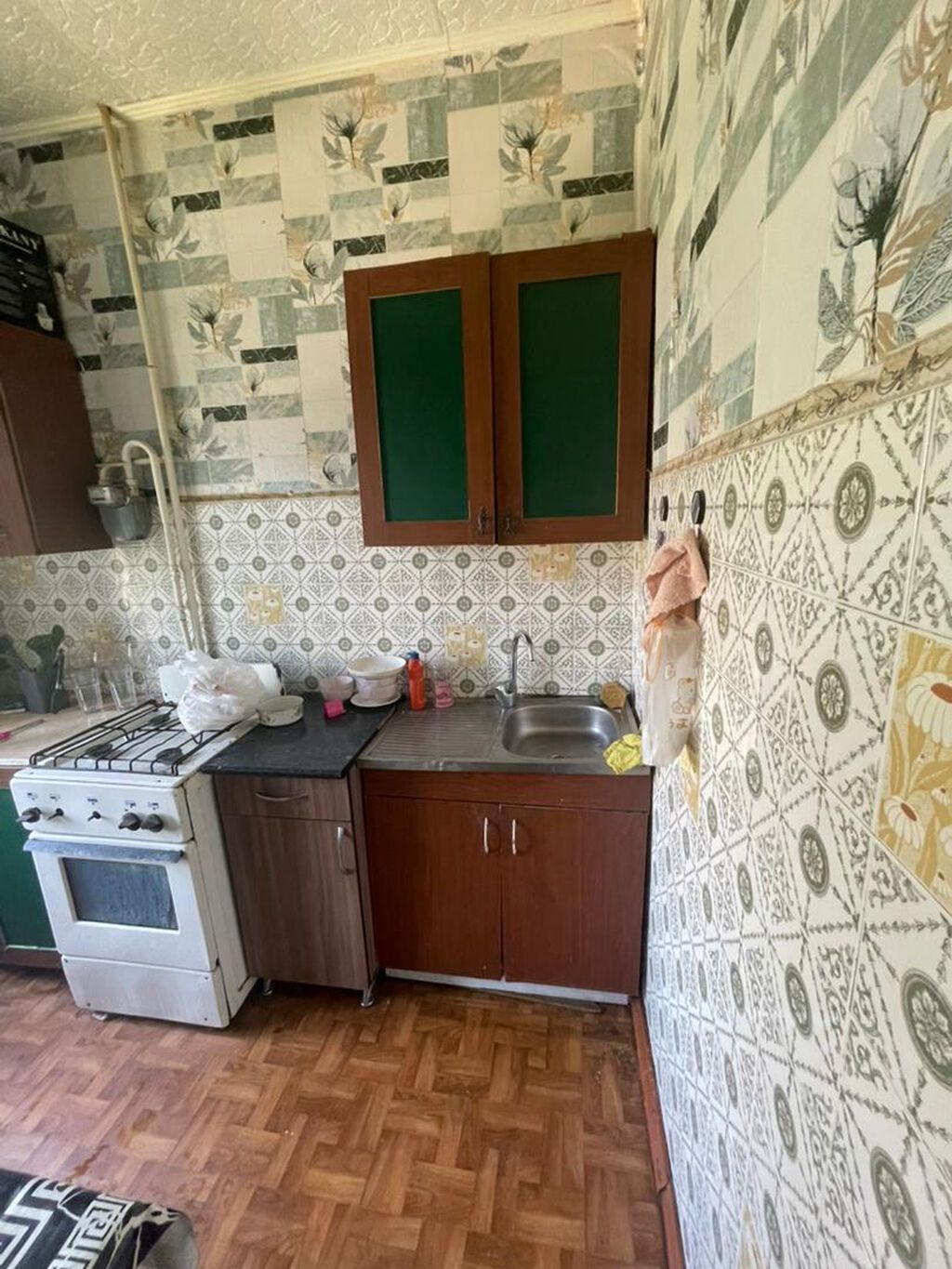 3 комнаты, 62 м², Дордой Плаза ТРЦ 105 серия, 4 этаж, Требуется ремонт: фото 5