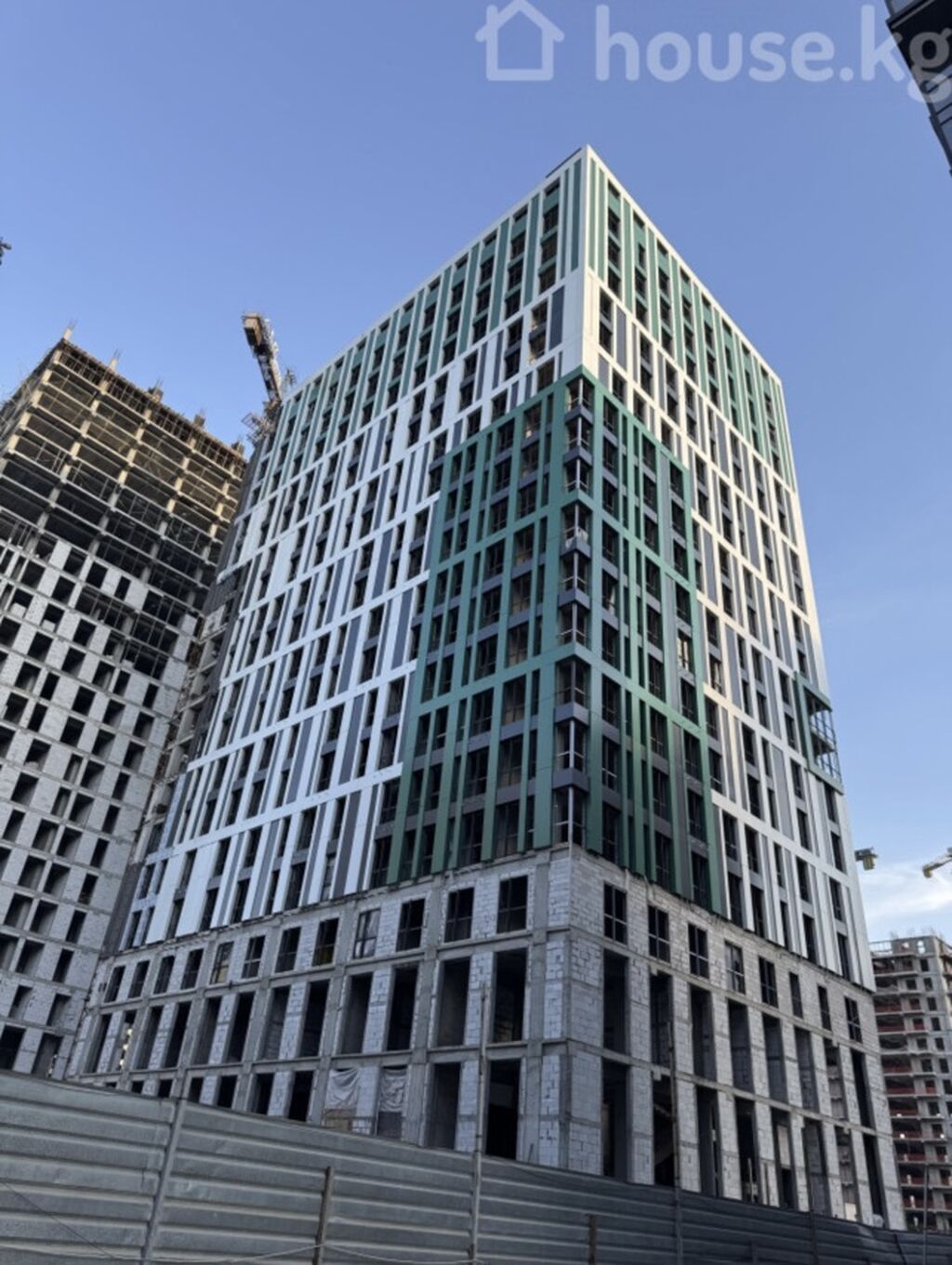 3 комнаты, 111 м², Асанбай мкр Элитка, 15 этаж, ПСО (под самоотделку): фото 2