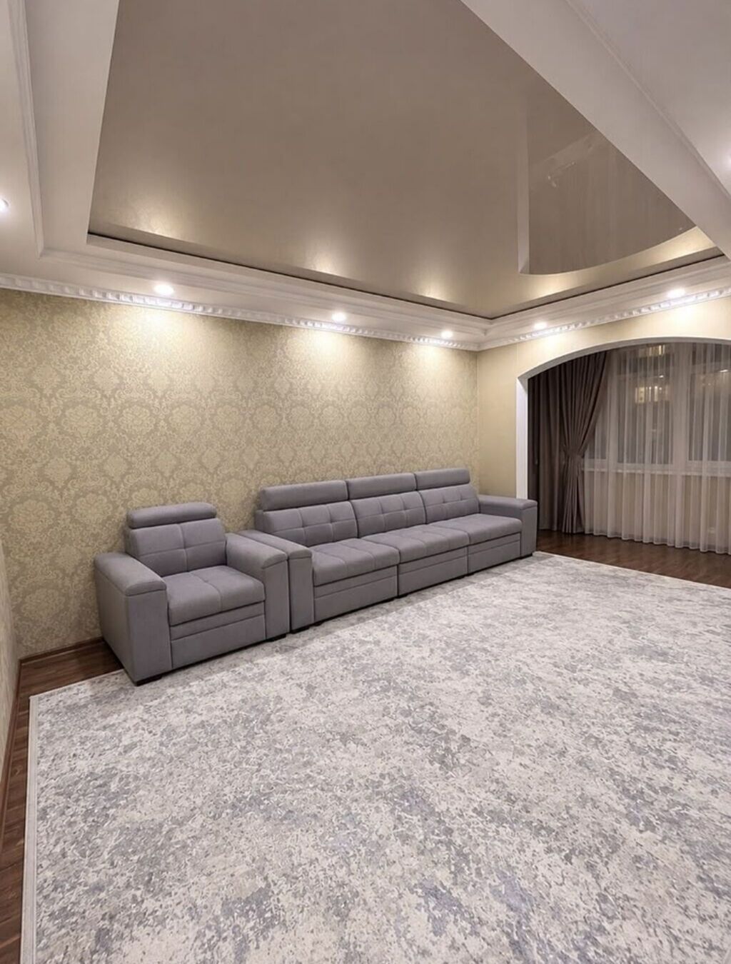 2 комнаты, 53 м², Улан-2 мкр 106 серия улучшенная, 3 этаж, Свежий ремонт: фото 1