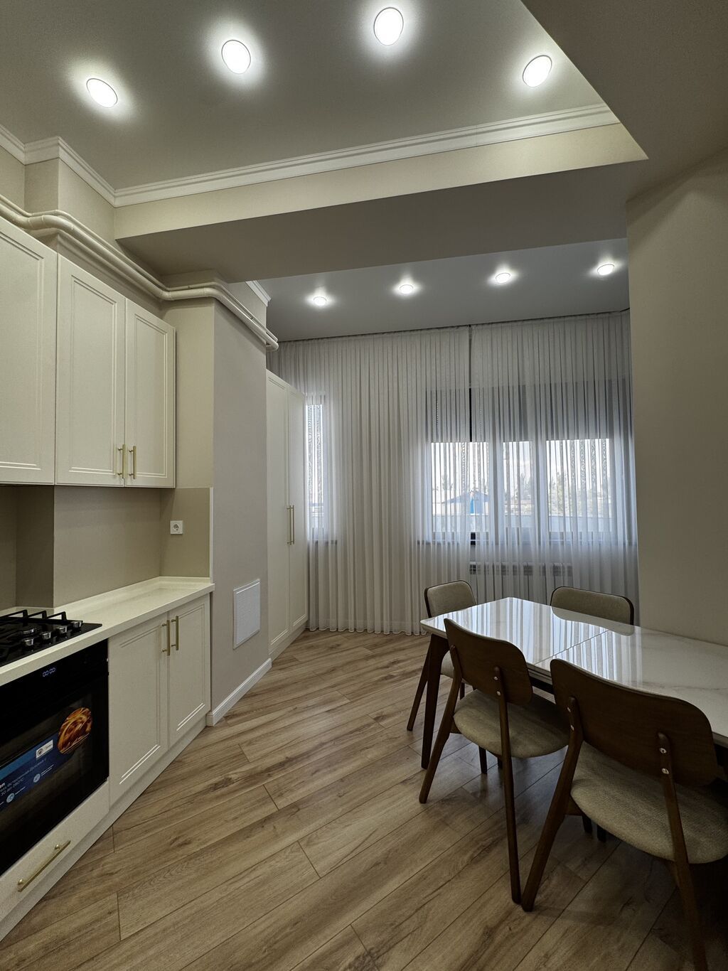 2 комнаты, 61 м², Тунгуч мкр Элитка, 2 этаж, Дизайнерский ремонт: фото 7