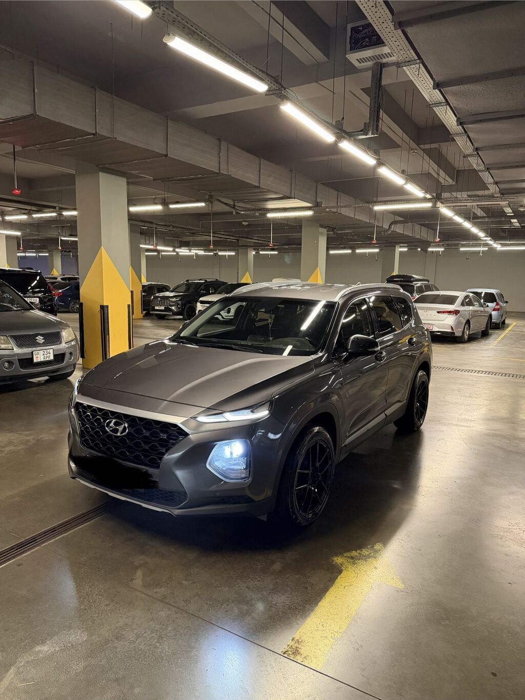 Hyundai Santa Fe: 2019 г., 2 л, Автомат, Дизель, Кроссовер: фото 2
