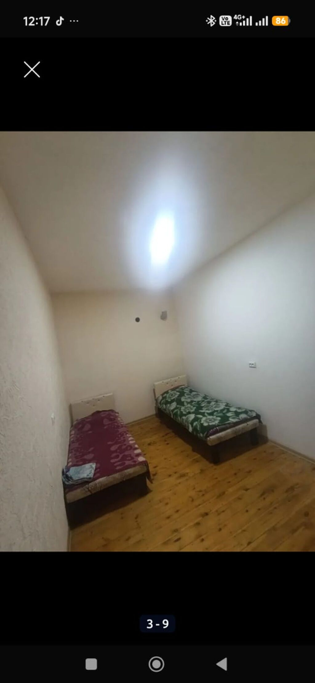 45 kv. m, 2 otaqlı, Su, Qaz, İnternet