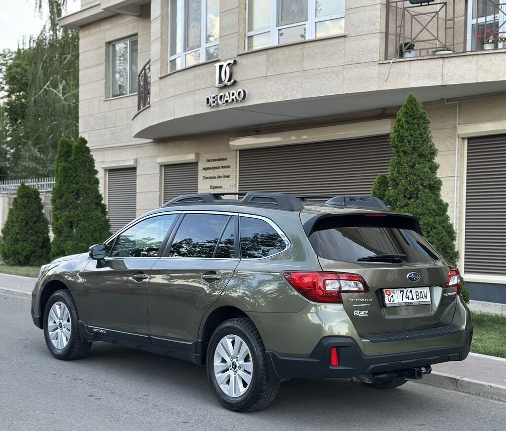Subaru Outback: 2018 г., 2.5 л, Вариатор, Бензин, Универсал: фото 5