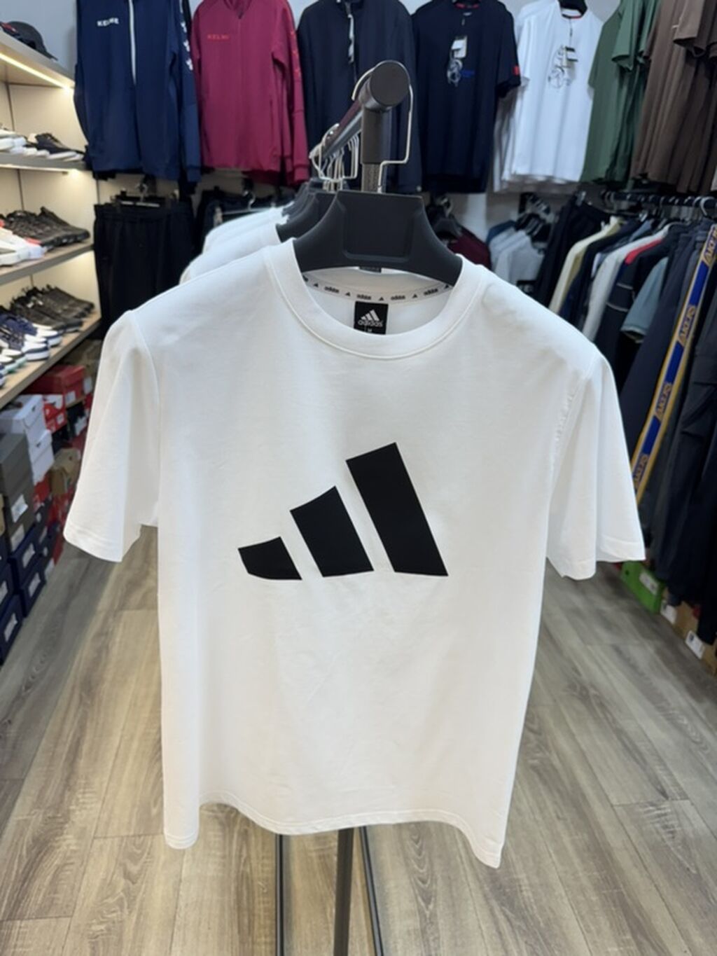 Мужская футболка, M, L, XL, Li-Ning, Новый, цвет - Белый, Самовывоз: фото 4