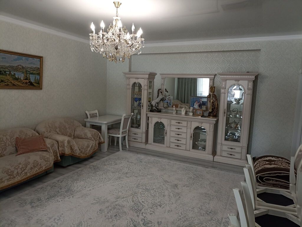 4 комнаты, 130 м², Асанбай мкр Элитка, 2 этаж, Евроремонт: фото 4