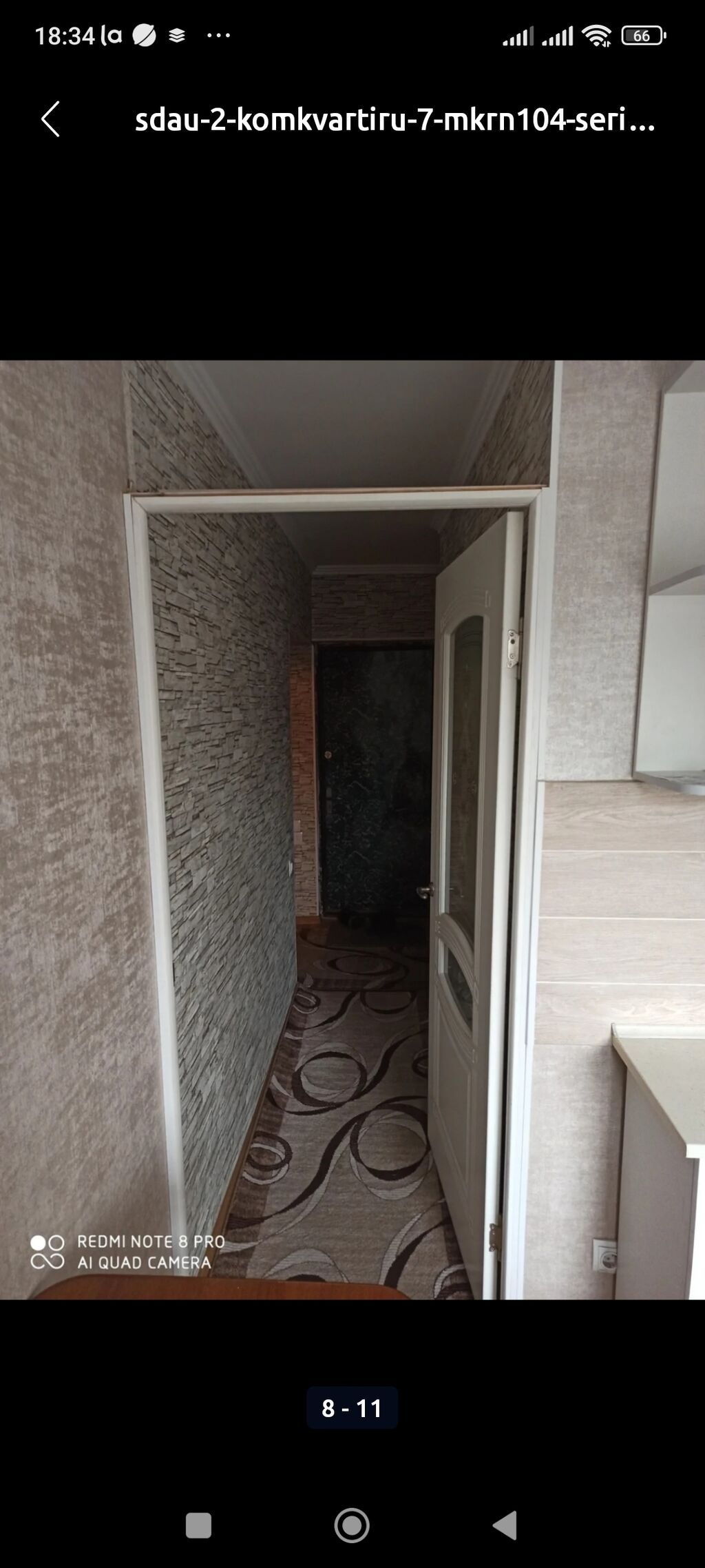Продам 2-комнатную квартиру, 7 мкр Бишкек: фото 4