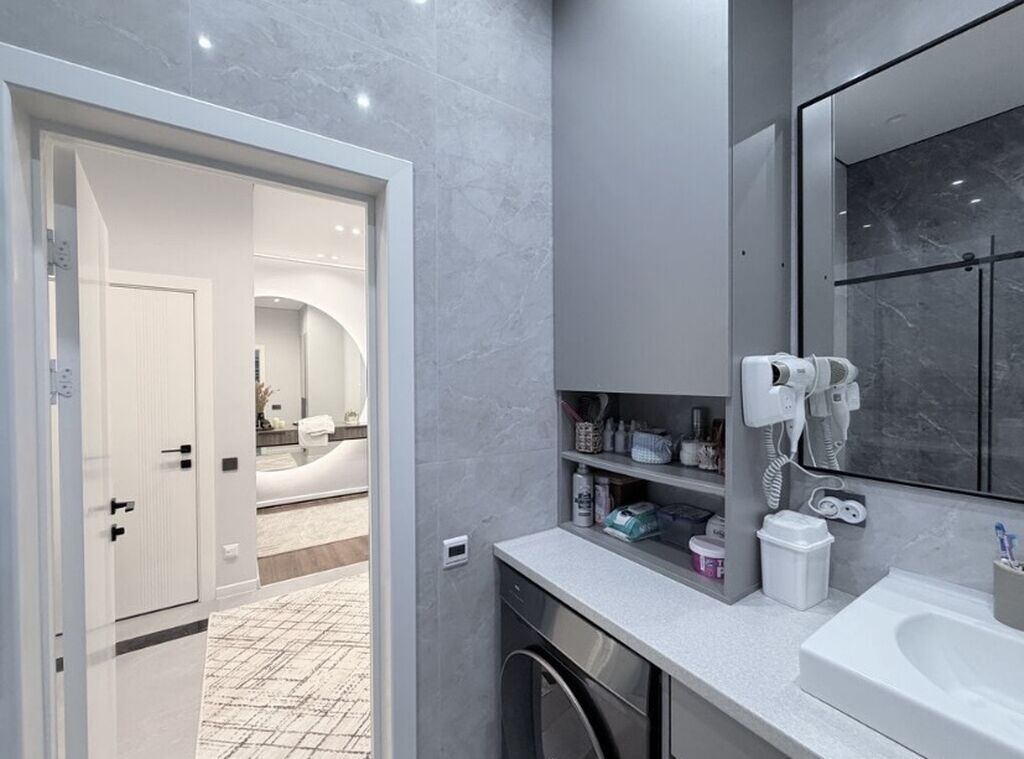3 комнаты, 109 м², Асанбай мкр Элитка, 7 этаж, Дизайнерский ремонт: фото 6