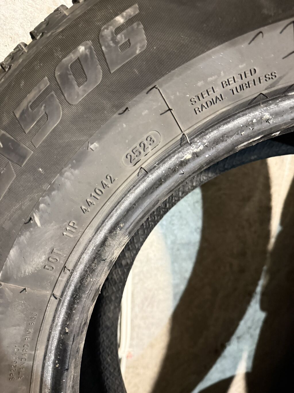 Шины R 16, Зима, Б/у, Комплект, Корея, Kumho: фото 5