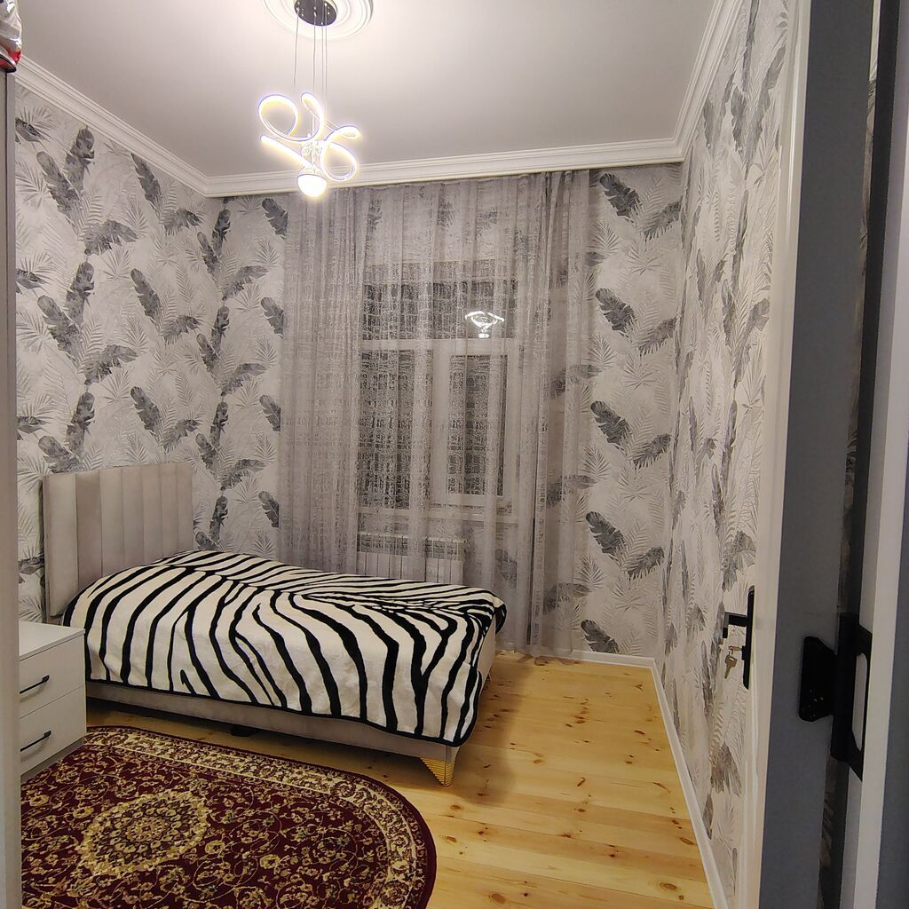 3 otaqlı, 63 kv. m, Kredit yoxdur, Yeni təmirli