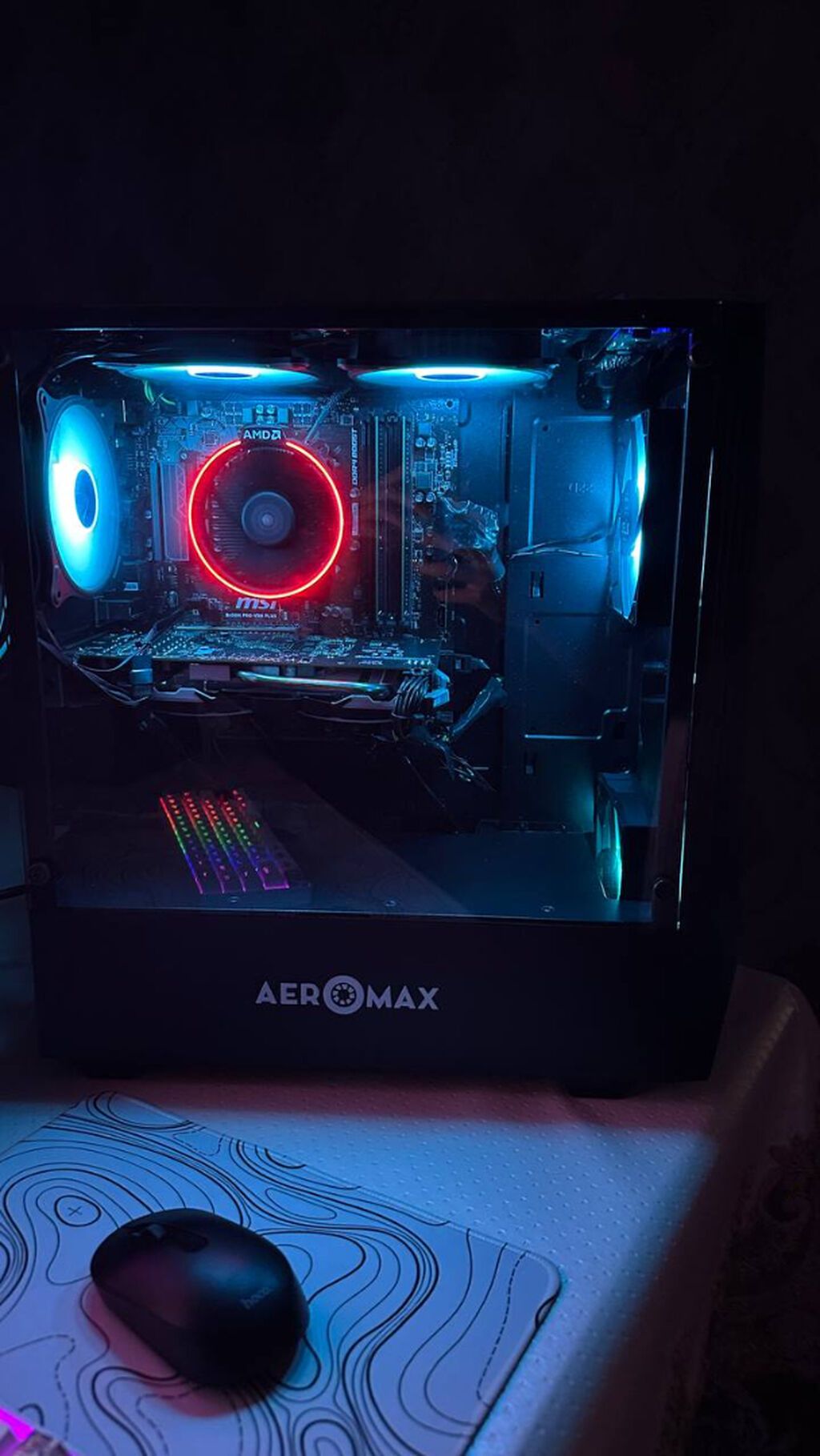 Компьютер, ядер - 8, ОЗУ 16 ГБ, Игровой, Б/у, AMD Ryzen 7, AMD Radeon RX 6600 XT, SSD: фото 4