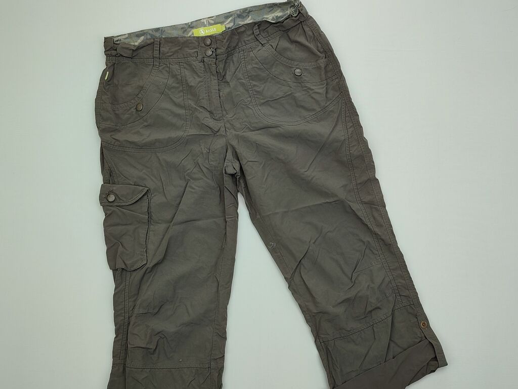 Spodnie 3/4: Spodnie 3/4 2XL (EU 44), stan - Bardzo dobry, wzór - Jednolity kolor, kolor - Khaki — 1