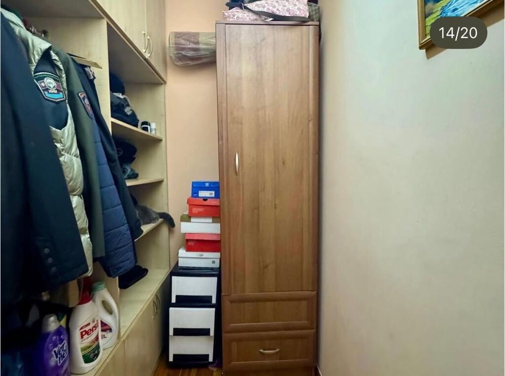 3 комнаты, 62 м², Джал мкр (в т.ч. Верхний, Нижний, Средний) 105 серия, 9 этаж, Свежий ремонт: фото 3