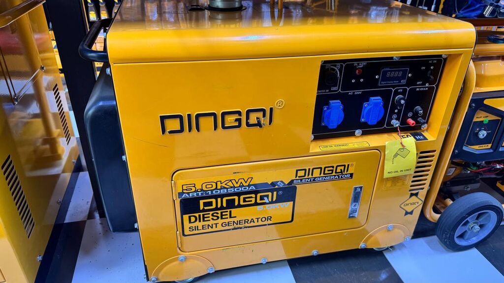 Дизельный генератор DINGQI Silent Generator 5.0 kW Основные: фото 4