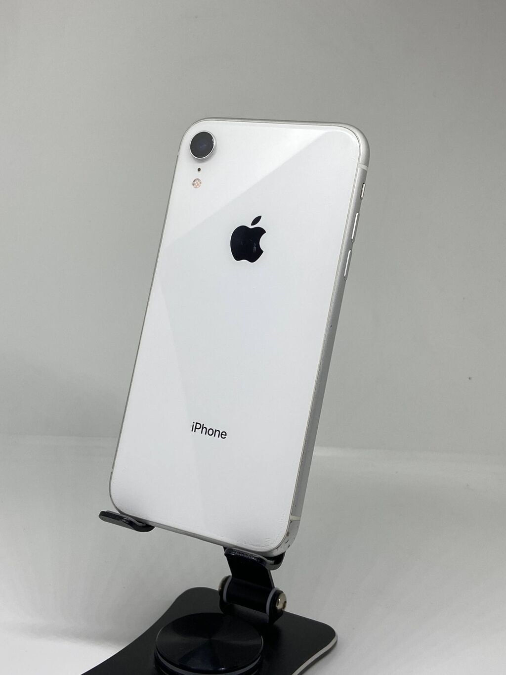 IPhone Xr, Б/у, 128 ГБ, Белый, Чехол, 77 %: фото 2