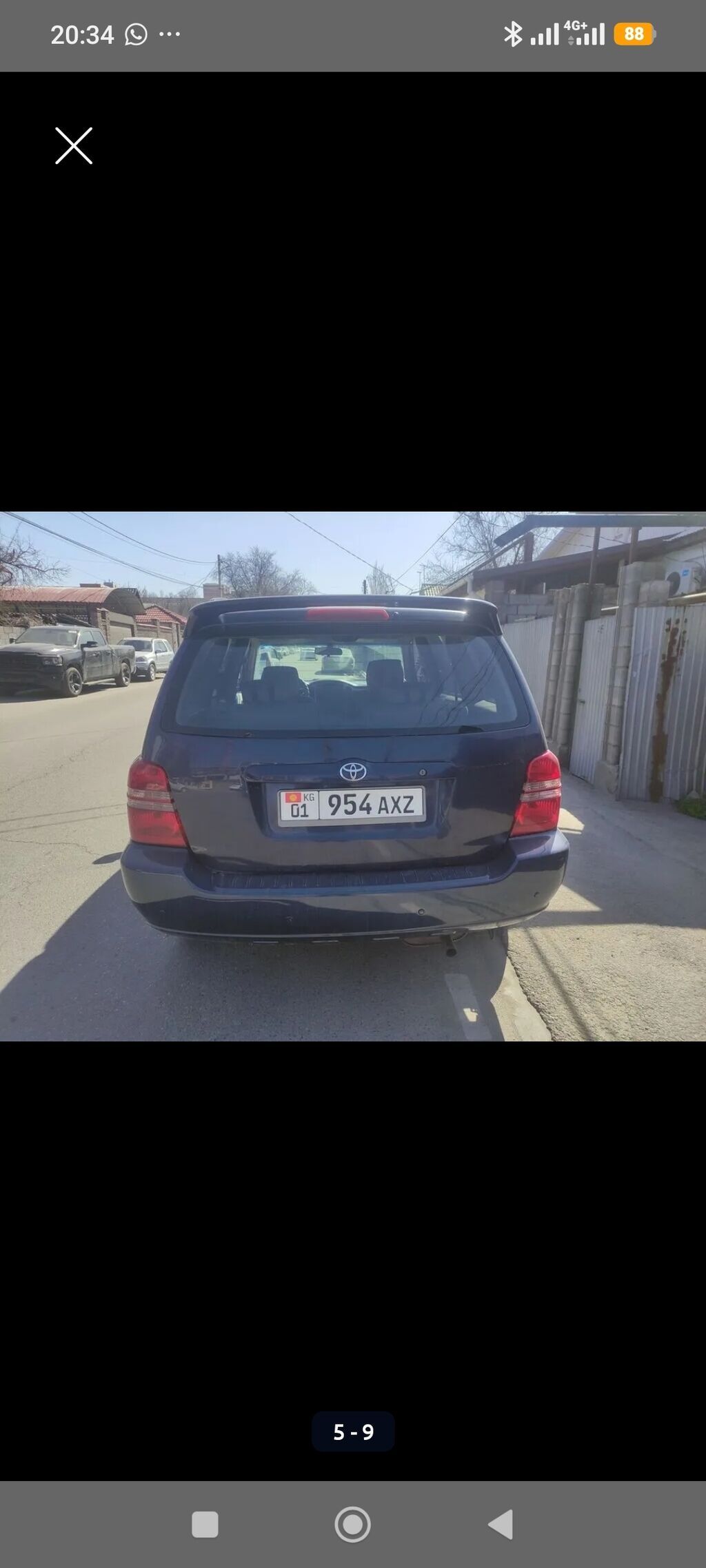 Toyota Highlander: 2003 г., 3 л, Автомат, Газ, Кроссовер: фото 7
