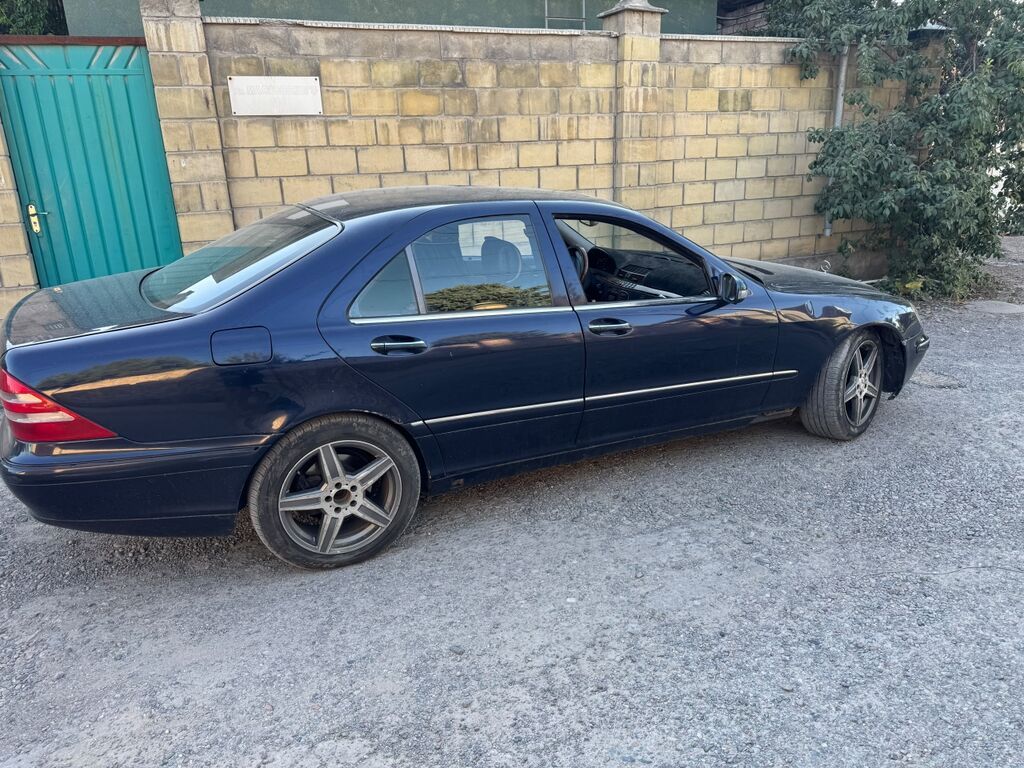 Mercedes-Benz S-Class: 2002 г., 3.2 л, Автомат, Бензин, Седан: фото 7
