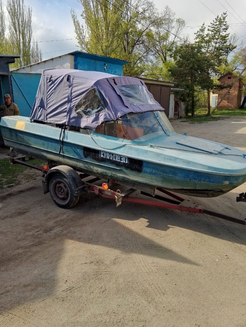 Продаю лодку ОБЬ -3 . Сосотяние отличное. В комплекте — фото 6