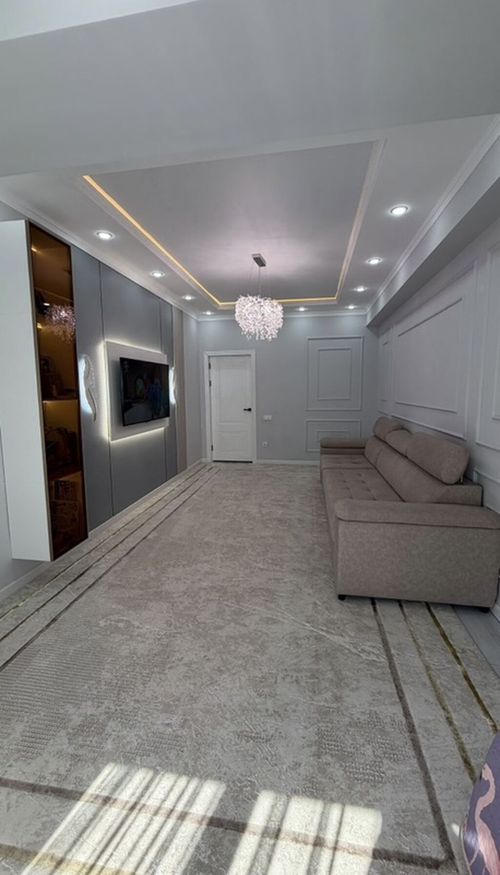 2 комнаты, 72 м², Верхний Джал Элитка, 4 этаж, Дизайнерский ремонт: фото 2