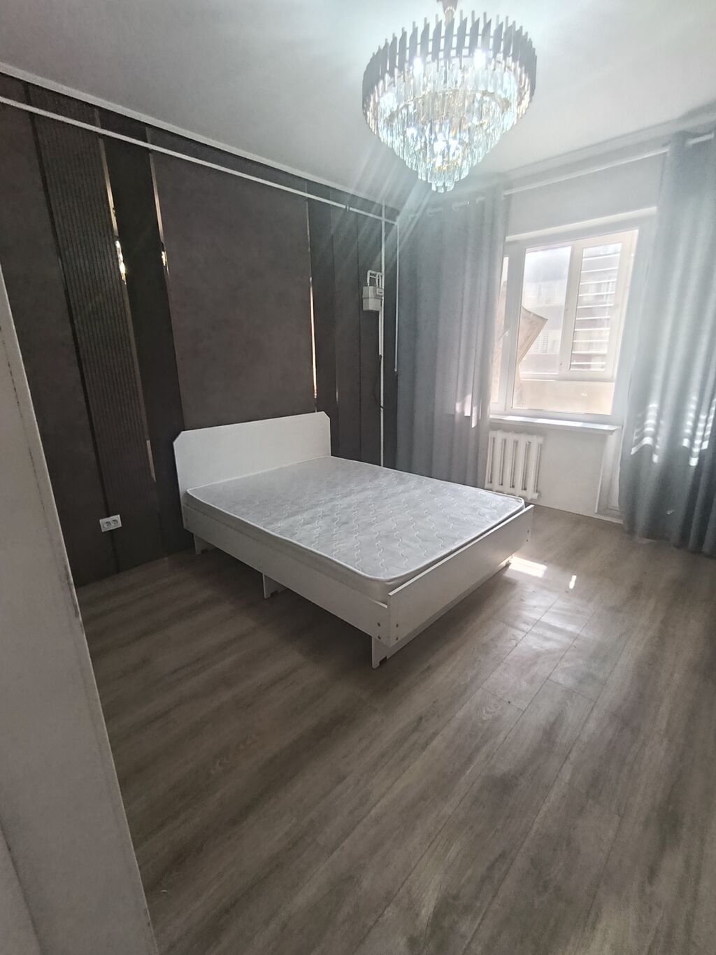 2 комнаты, 55 м², Джал мкр (в т.ч. Верхний, Нижний, Средний) 106 серия улучшенная, 7 этаж, Свежий ремонт: фото 3