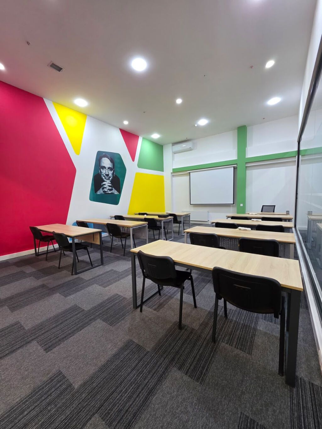XƏTAİ m. / PARK AZURE - TAM HAZIR TƏLİM VƏ OFİS OTAĞI İCARƏYƏ VERİLİR