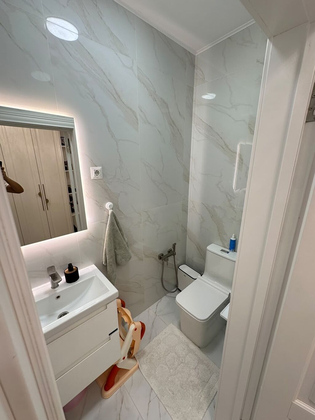 3 комнаты, 93 м², Асанбай мкр Элитка, 3 этаж, Дизайнерский ремонт: фото 5