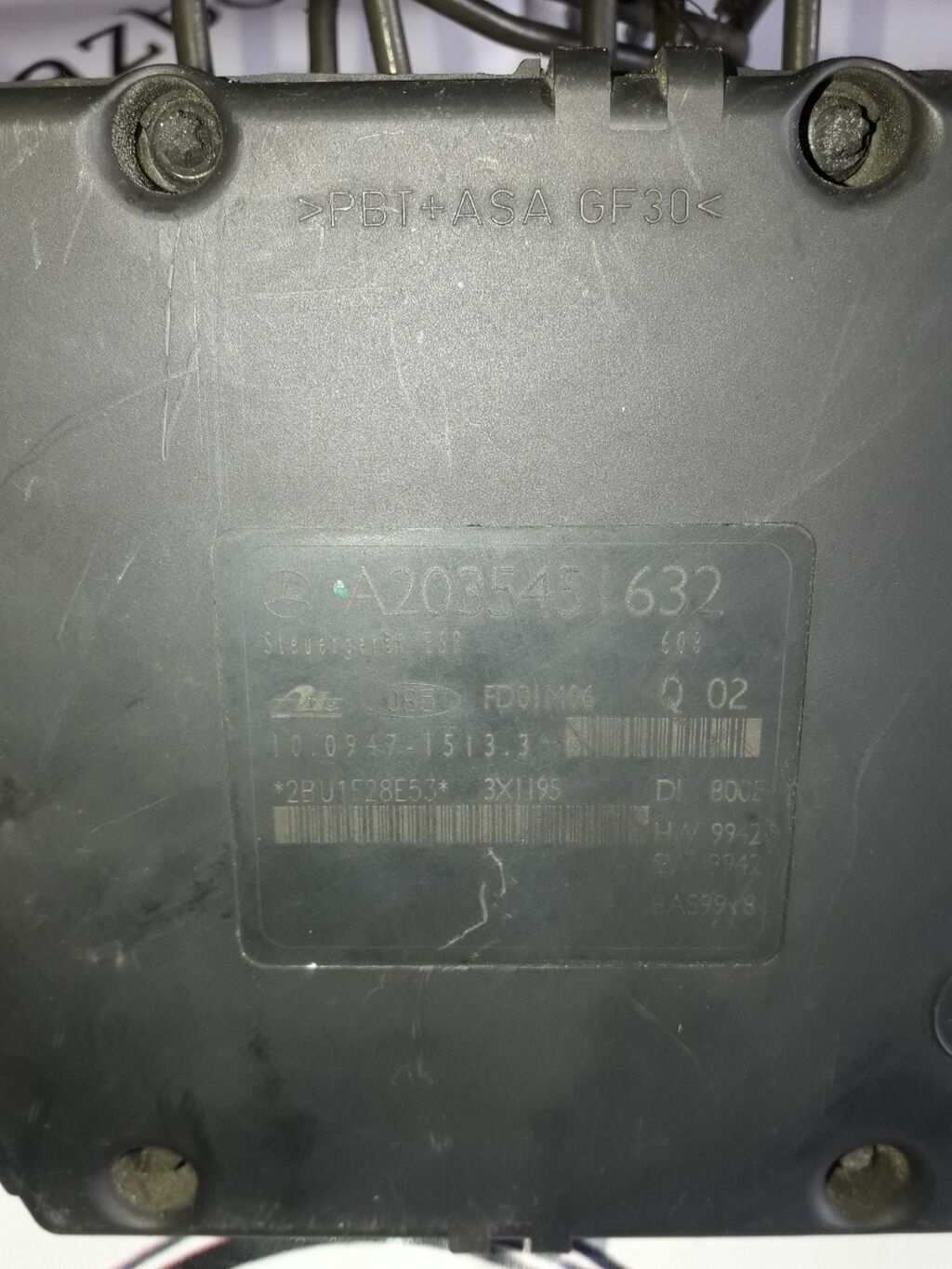 Блок ABS Mercedes-Benz 2002 г., Б/у, Оригинал, Германия: фото 2