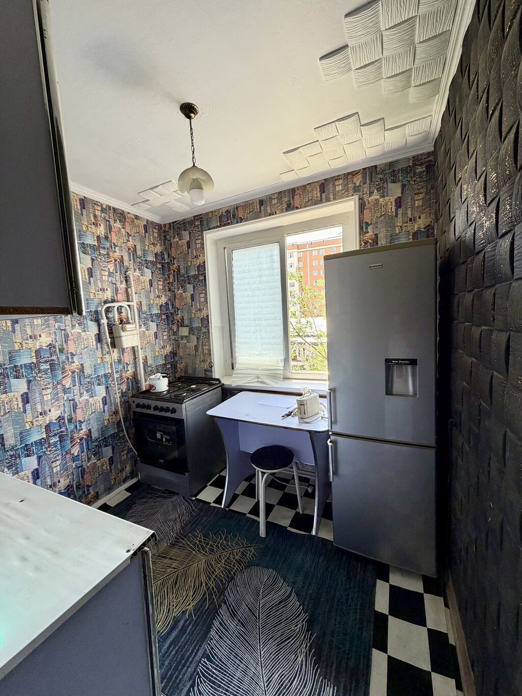 2 комнаты, 44 м², Зайнабетдинов мкр., 104 серия, 4 этаж, Евроремонт: фото 6