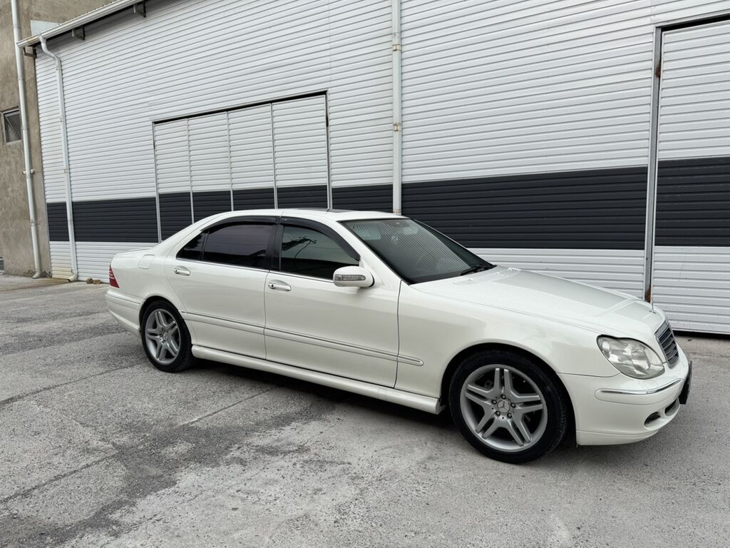 Mercedes-Benz S-Class: 2003 г., 5 л, Автомат, Бензин, Седан: фото 2